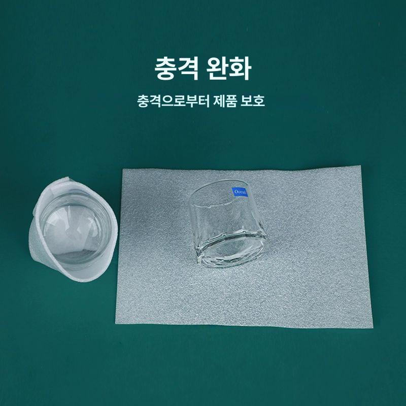 얇은 포장완충재 패드 폭 충격 스티로폼 안전 깨짐방지 충전재 에어캡 길이 발포지 - 상세 이미지 3