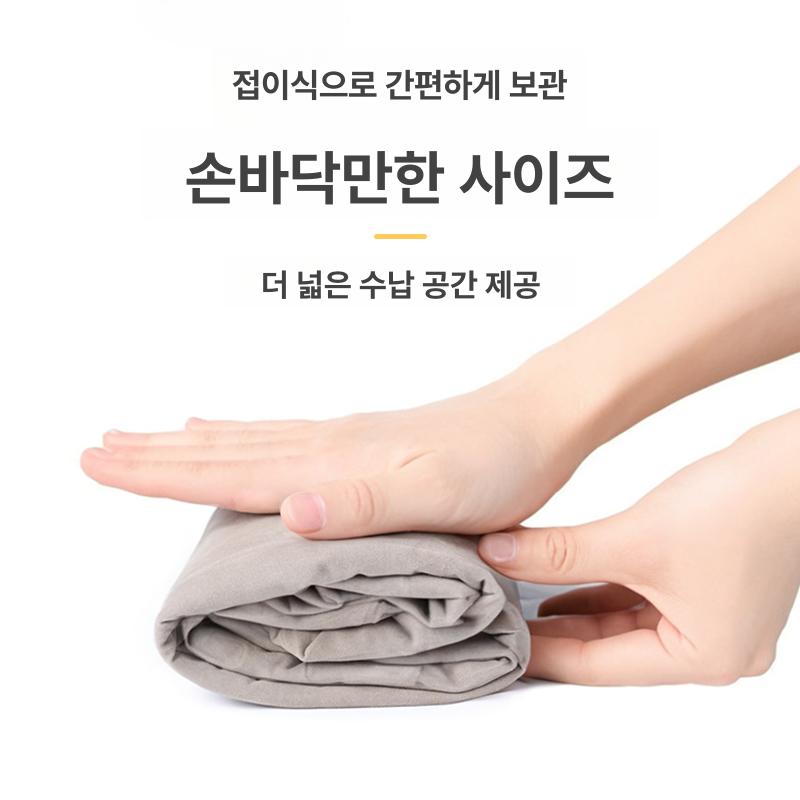 휴대용 에어목베개 공기주입 목배게 에어베개 기내 비행기목베개 목베게 팽창식 - 상세 이미지 3