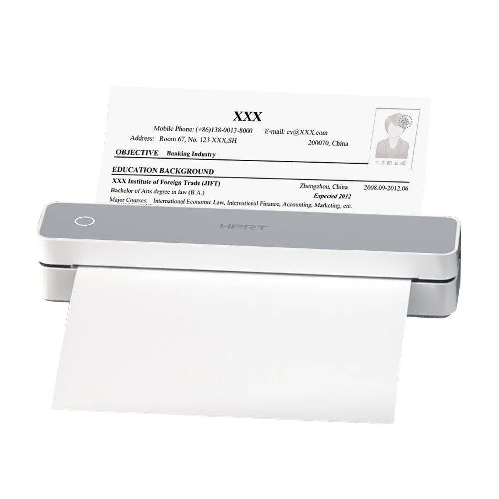 잉크 토너가 필요없는 감열 57X25mm 보관 계약 프린터용 용지 충전 오래가는 - 상품 이미지
