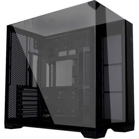 [해외]리안리 본체 케이스 O11 비전 컴팩트 ATX 미드 타워 게이밍 PC - 알루미늄 강화