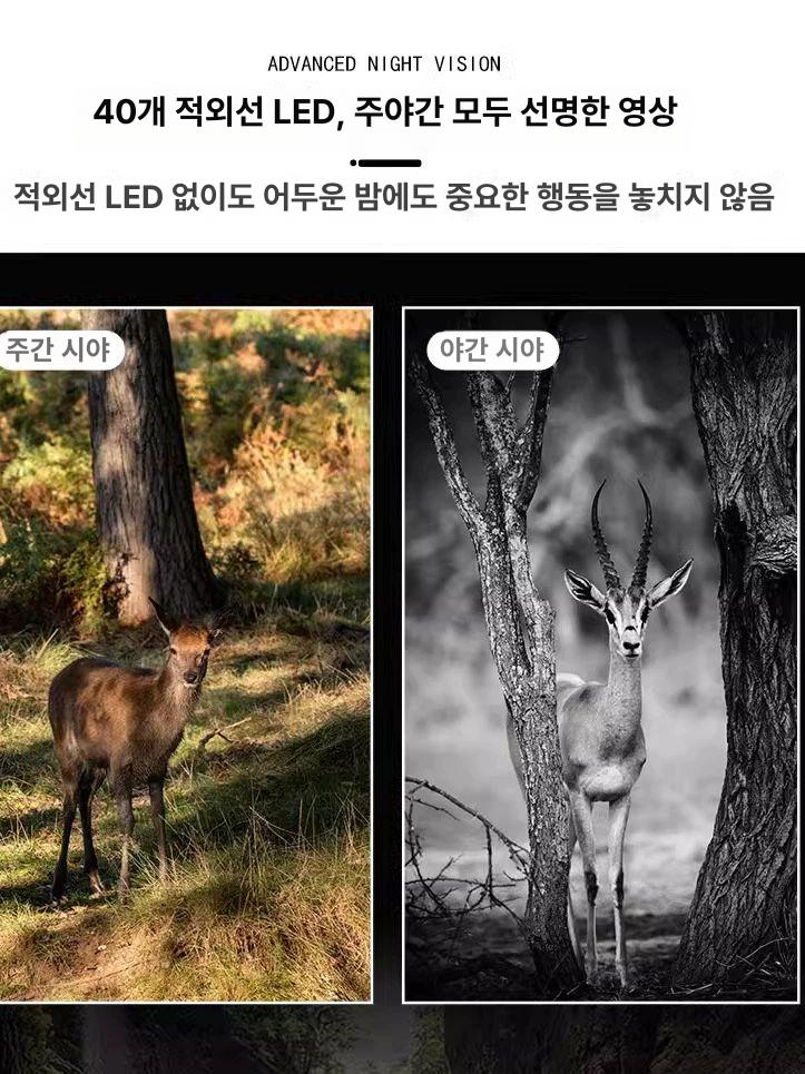야간 cctv 방수 실외 감시 실내 가정용 적외선 외부 자가설치 씨씨티비 방범용 농막 - 상세 이미지 5
