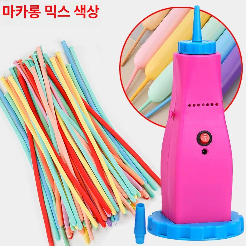 행사풍선 요술풍선 공기주입자동펌프 전기인플레이터 파티 전기펌프 웨딩 바람넣는 - 상세 이미지 3