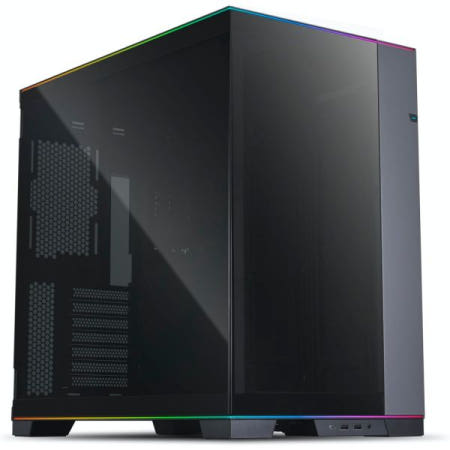 Lian Li [해외]리안리 PC 케이스 O11D EVO RGB 게이밍 E-ATX 데스크탑 컴퓨터 - 미드 타 Harbor Grey RGB