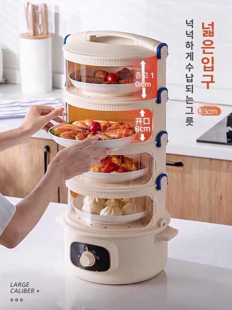 호빵기계 업소용 대용량 계란찜기 취반기 만능 멀티팟 스마트 찜냄비 이미지 6