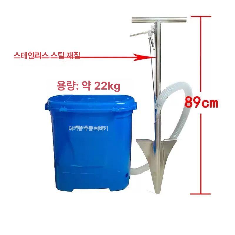 정량 투입기 농업용 거름 분배기 농기구 비료주는기계 과수원 입제 도구 분사기 - 상세 이미지 4