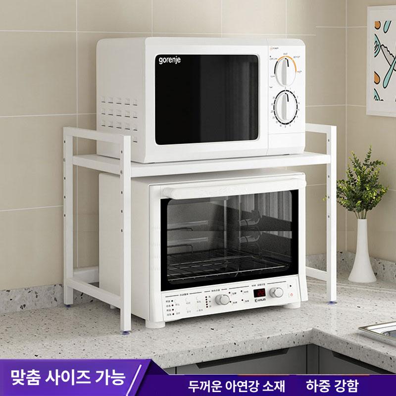 주방 렌지대수납장 에어프라이어 오븐 히트 선반 광파 전자 광파오븐 밥솥장 수납장 전기 - 상세 이미지 4