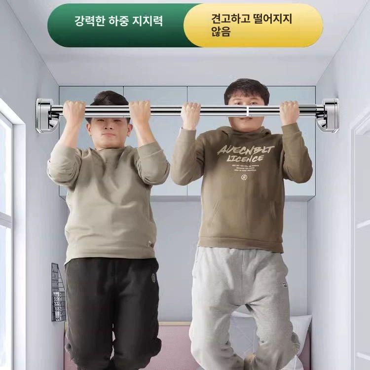 천장형 빨래봉 건조대 발코니 베란다 거치 설치 빨래걸이 천정 테라스 - 상세 이미지 3