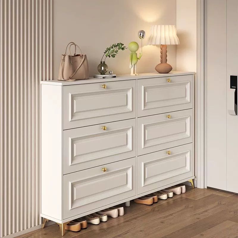 사무실 슬림신발장 선반 정리 가정용 현관장 현관수납장 공간활용 길이 신발수납장 - 상세 이미지 4