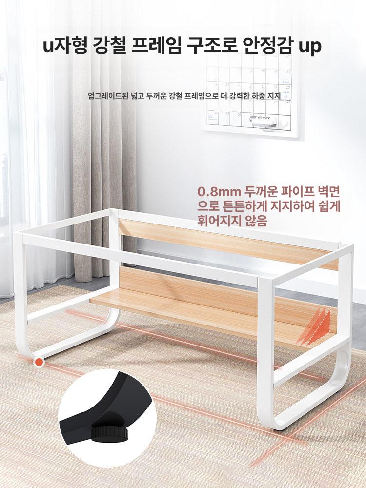 사무용 폭넓은책상 서재 학생 공부책상 코너형 회의실 게이밍데스크 작업대 - 상세 이미지 5