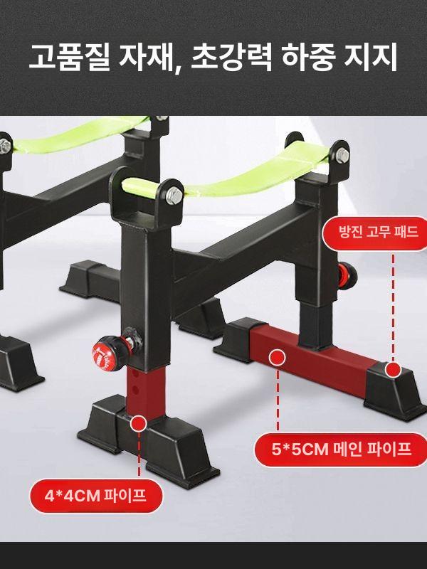 홈트 슬링데드랙 역도 체육관 패드 슬링렉 웨이트 홈짐 거치대 슬링랙 충격 헬스장 - 상세 이미지 5
