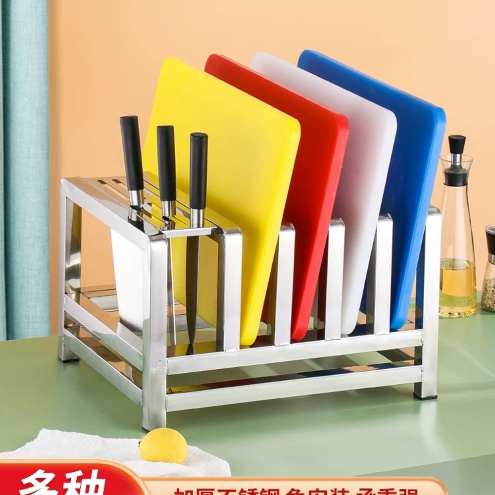 대형 도마거치대 업소용 위생 실리콘 선반 정리 건조 스탠드 식당 - 상세 이미지 2