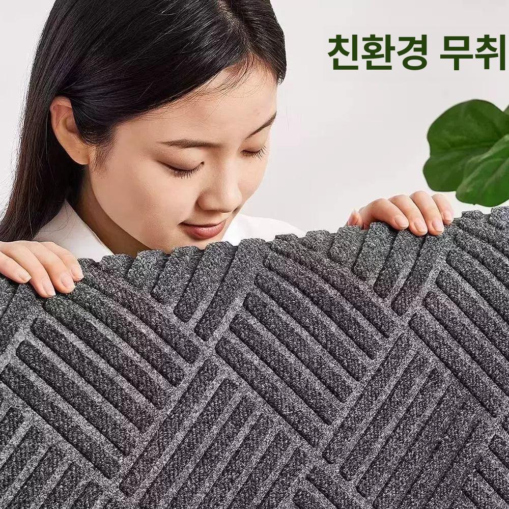 야외 외부발매트 대형 호텔 발판 입구 세탁 바닥 미끄럼방지 출입문 코코넛매트 - 상세 이미지 3