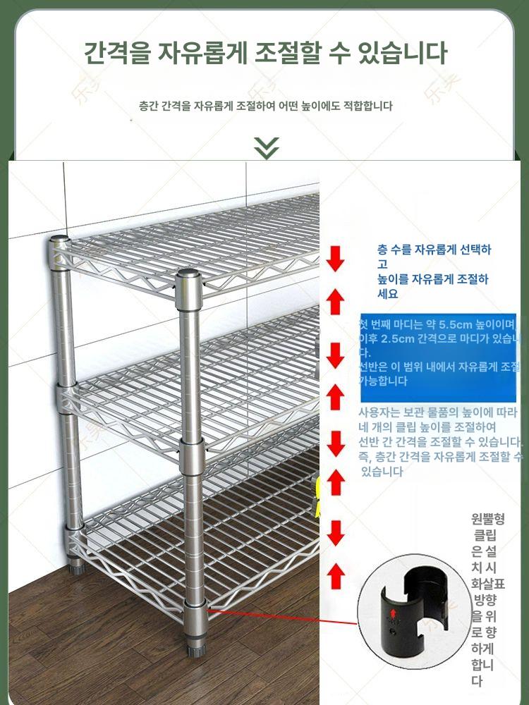 업소용 식기건조대 주방용품 스텐레스 그릇 선반 걸이 랙 수납 거치대 - 상세 이미지 3
