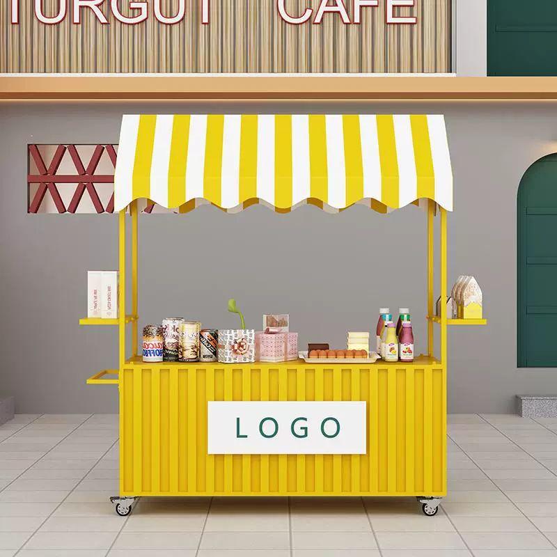 접이식 이동식 가판대 진열대 행사용 팝업 판매 선반 좌판 테이블 - 상세 이미지 4