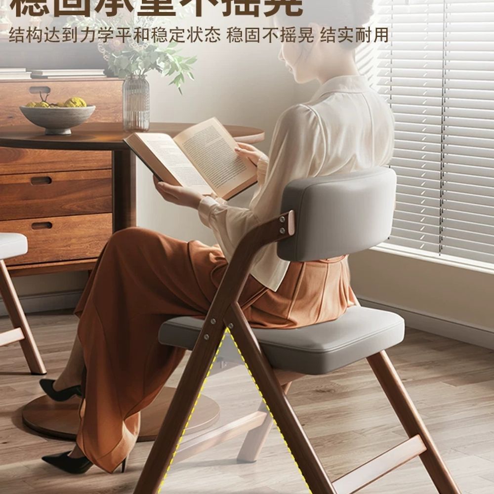간이 접이식의자 보조의자 폴딩체어 식탁의자 카페의자 업소용 패브릭 다용도 이미지 6