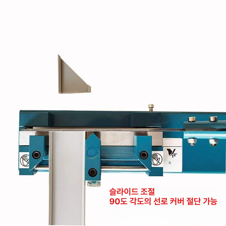 트랙 가이드레일 컷 도 직선절단 톱날 목공용 클램프 원형톱 작업 조정 - 상세 이미지 2