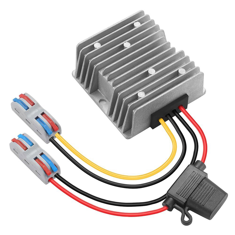 Mzhou 240W 24V /RV 72v 변환기 조정기 전압 전압조정 1 8 60V 5V2A 화이트쉘 방수안함 - 상품 이미지