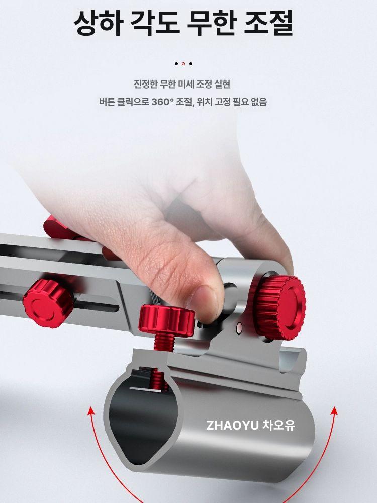 듀얼 릴낚시 받침틀 스탠드 릴받침대 민물 보관 홀더 로드거치대 선상거치대 낚시릴 - 상세 이미지 4