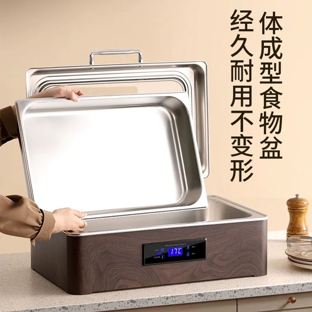 전기 워머기 반찬 차핑디쉬 호텔 챠핑디쉬 가열기 중탕기 뷔페워머 뷔페용 부페 이미지 6