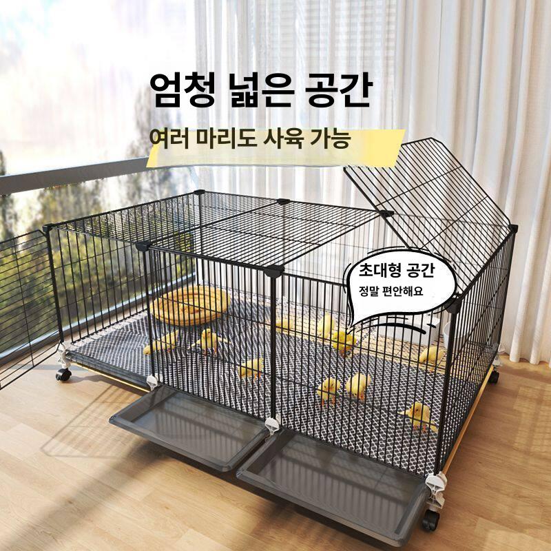 항온 사육장 미니 병아리집 병아리육추기 조류 인큐베이터 메추리집 만들기 토끼 박스 - 상세 이미지 4