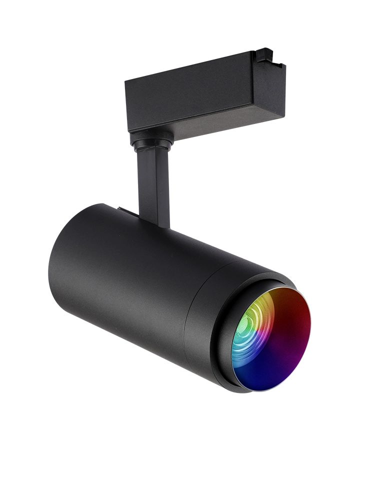 컬러 rgb 트랙 스포트라이트 블랙 화려한 6w led 핀조명 변경 색상 바 - 상품 이미지