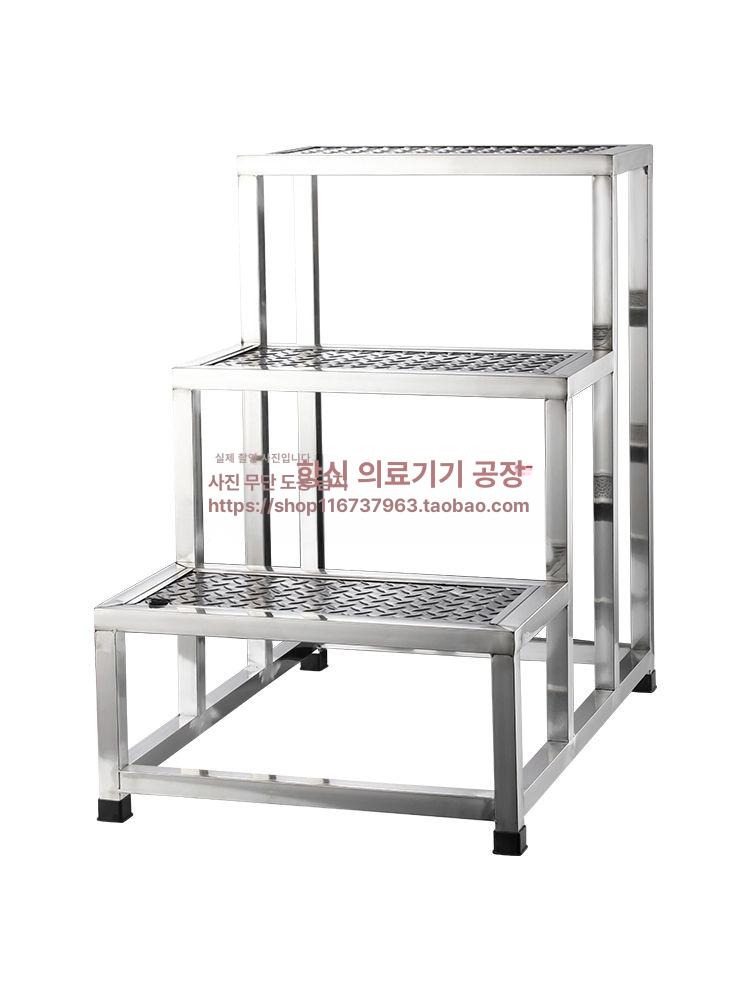 스텐 작업발판 2단 안전 디딤대 창고 발판 소형 받침대 논슬립 보조 안전발판 산업용 - 상세 이미지 5