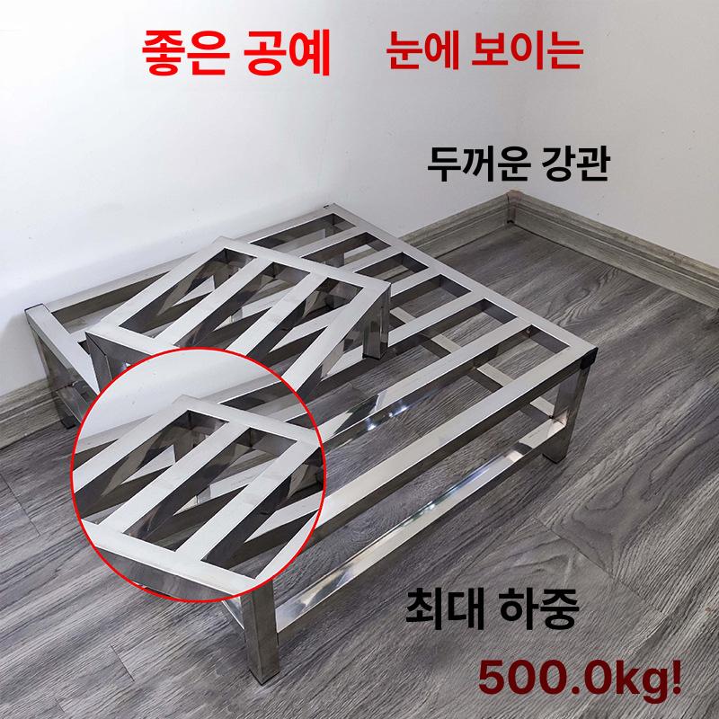 스테인리스 사각 화분받침 바퀴형 물받이 식물거치대 대형 강화 돌리 스탠드 - 상세 이미지 2