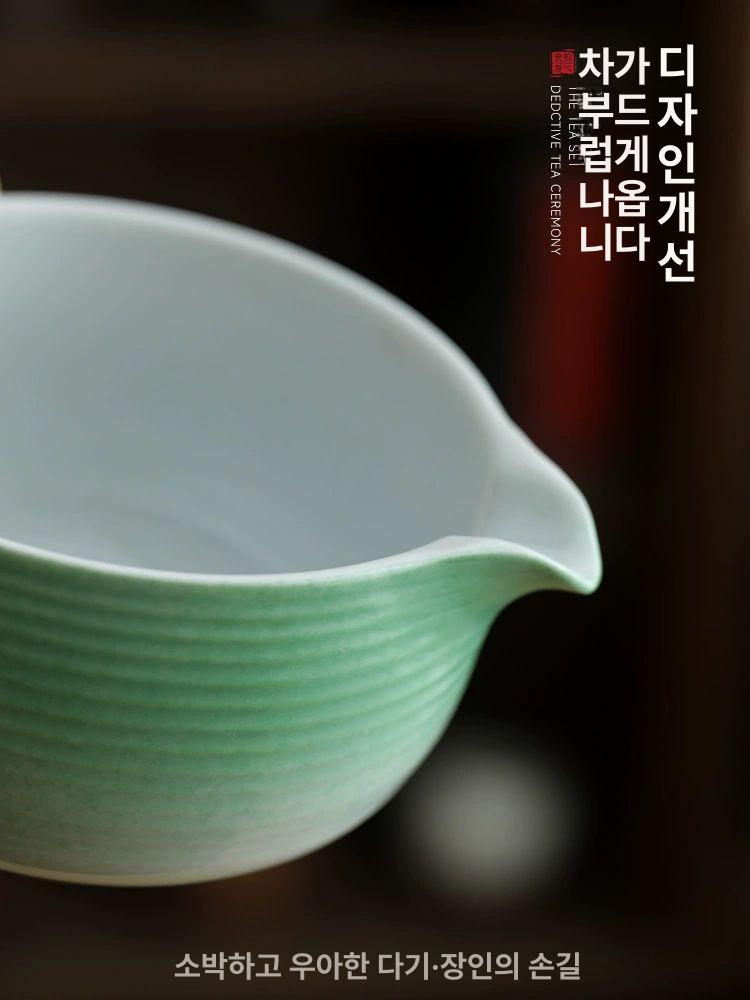도자기 말차다구세트 유백 다완 일본식 스푼 말차솔 말차도구 말차다도세트 다기세트 - 상세 이미지 2