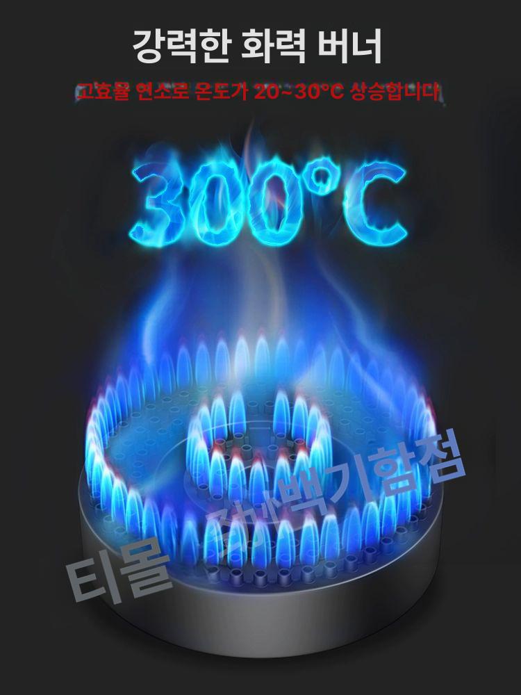 펜션 드럼통화로 내열 대형 훈제 숯불 캠핑 화로대 난로 그릴 - 상세 이미지 5