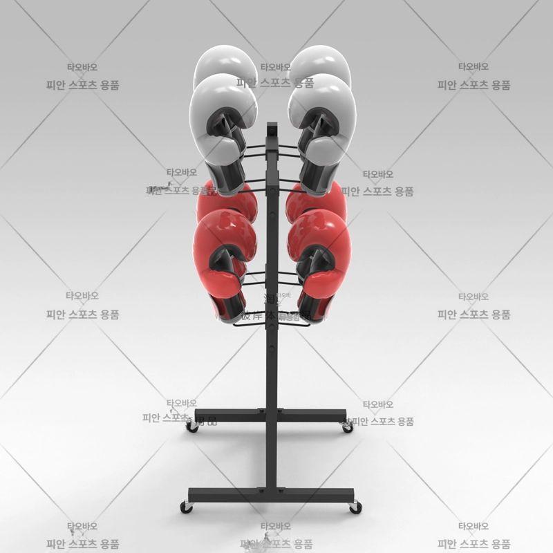 체육관 글러브 보관함 스탠드형 장비 수납 진열 선반 거치 정리용품 - 상세 이미지 5