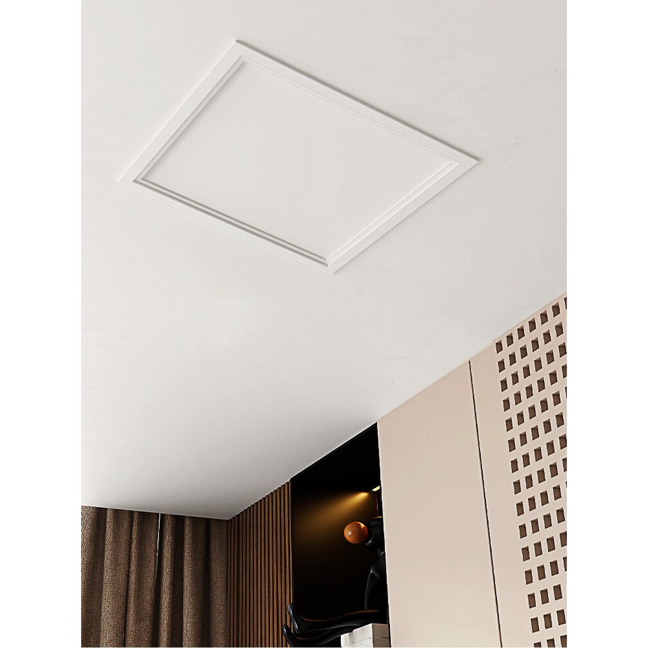 점검창 벽면 점검구 푸시형 천장용 천장 블랙150x150mm 형 개폐식점검구 천정 1 화이트/알루미늄 트레이 펀칭150x150 - 상세 이미지 2
