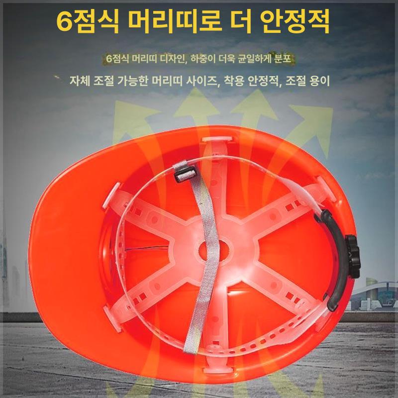 안전모 선풍기 충전식 헬멧쿨러 공사장 현장 태양열 작업용 냉각 쿨링 통풍 - 상세 이미지 4