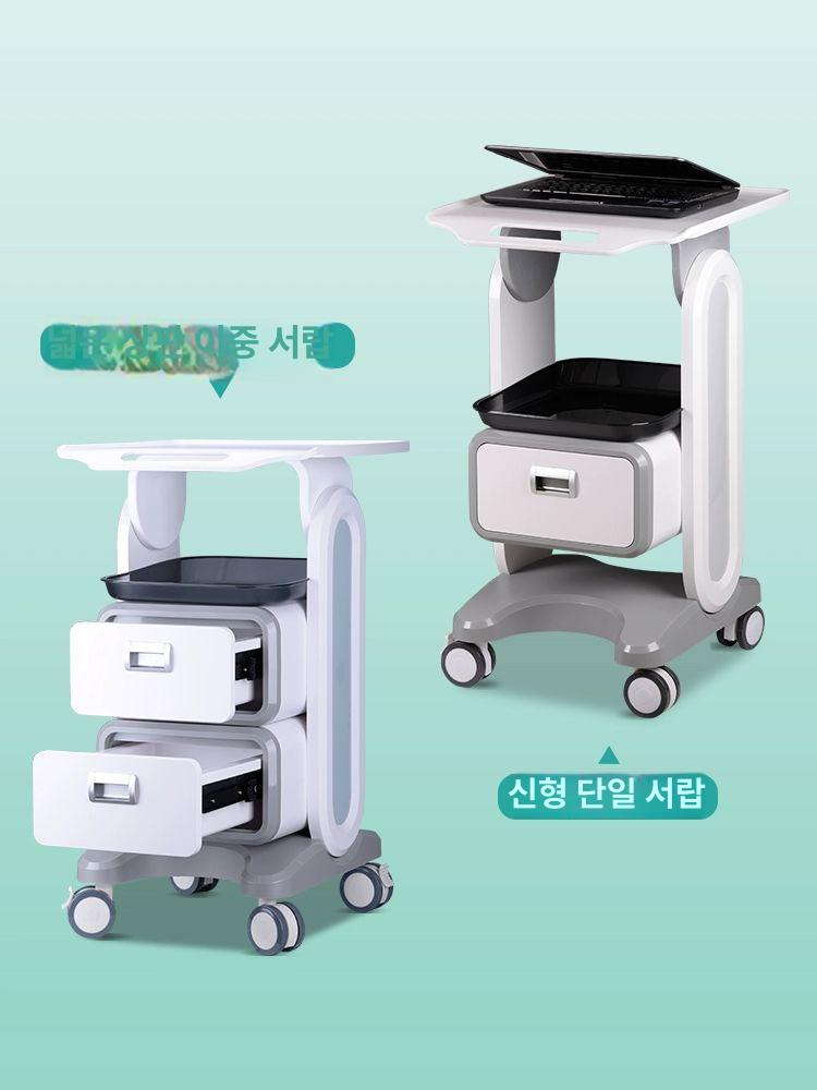 이동식 치과카트 수납 선반 도구 서랍장 장비 진료카트 다기능 바퀴 - 상세 이미지 3