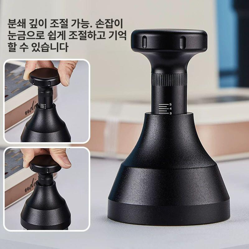 자동탬핑기 자동탐핑기 니들 카페 가루 파우더 디스트리뷰터 커피 템핑기 분배기 이미지 6