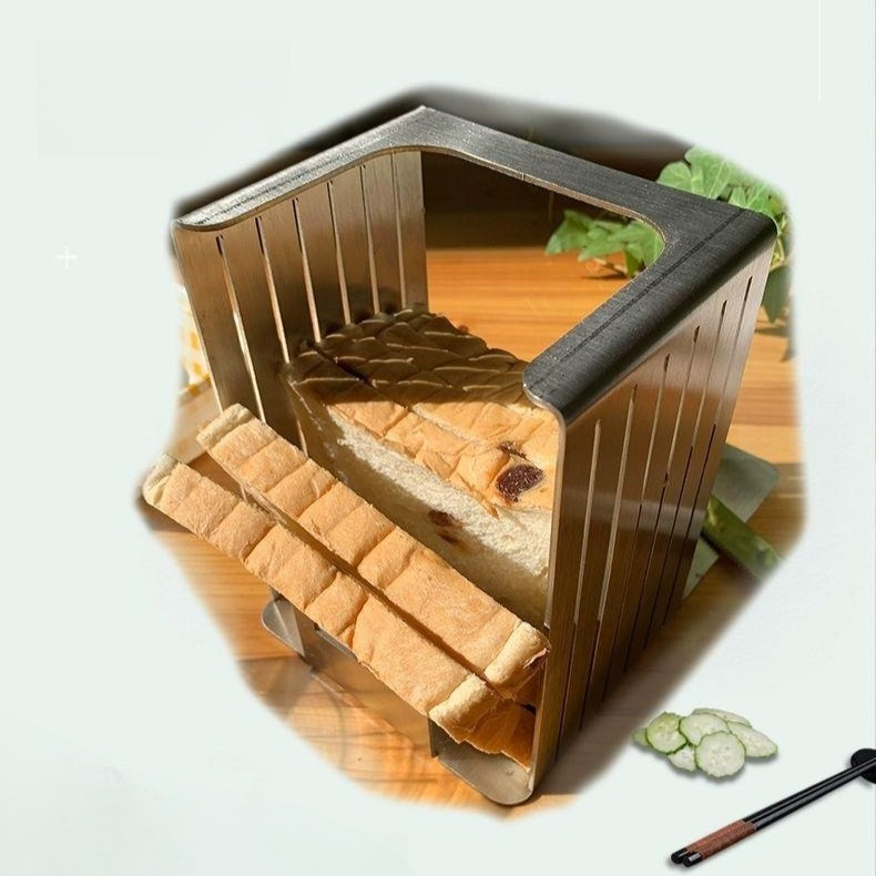 토스트 식빵슬라이서 커팅기 업소용 베이커리 절단 커터기 제빵 카페 바게트 두께조절 - 상품 이미지