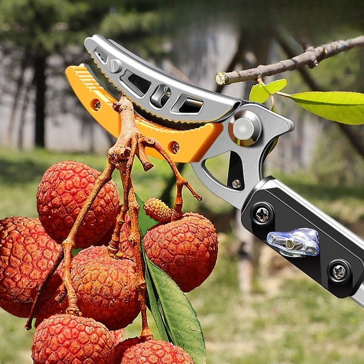 과일수확기 높은곳 감 딸기 채취용 망원형 수동 수확도구 정원용 열매 따기 장대 - 상품 이미지