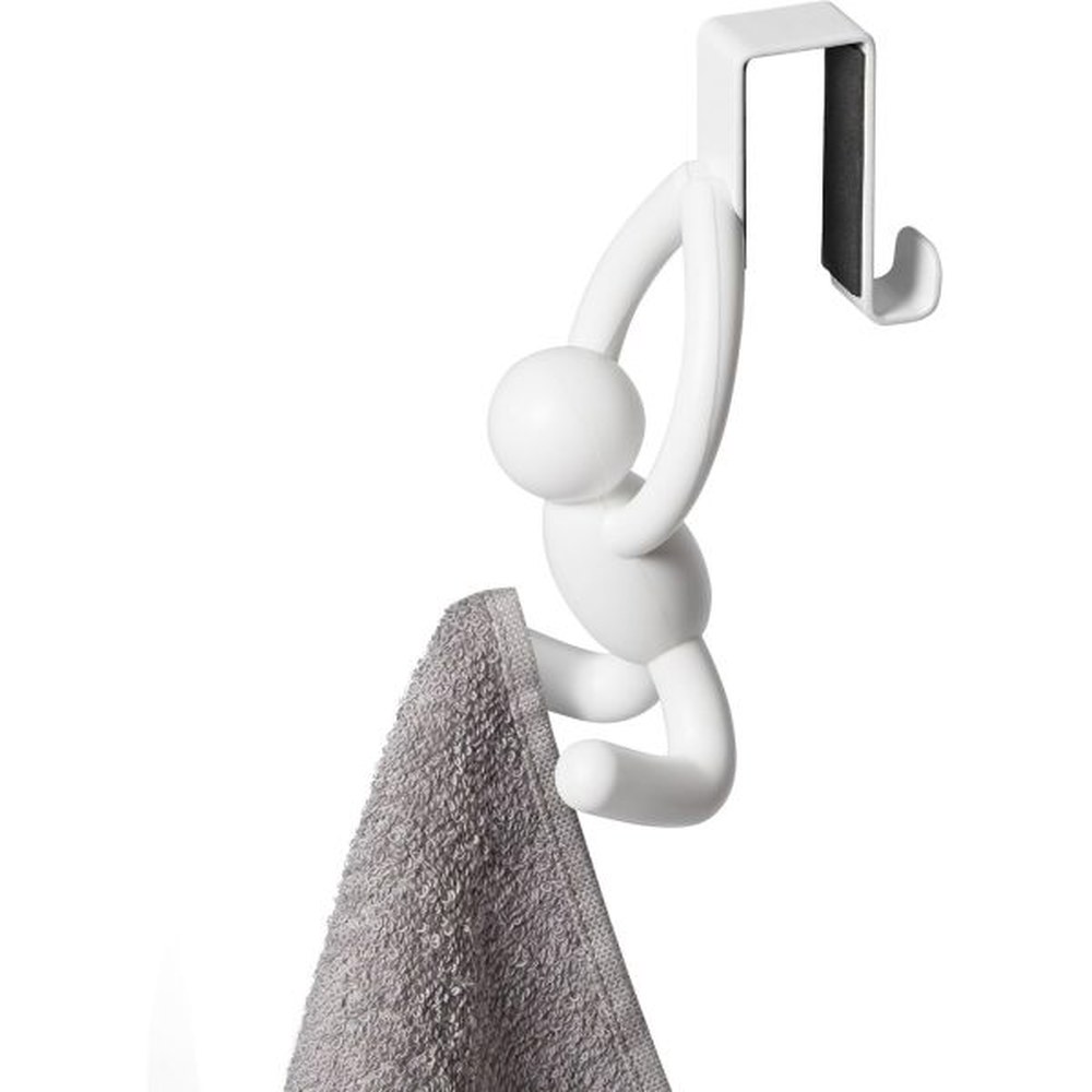 교체 화장실 BUDDY 보관 물기제거기 등 Door 배낭 지갑 홀더 거울 버디 파트너 찬장 걸이 화이트 - 상세 이미지 2
