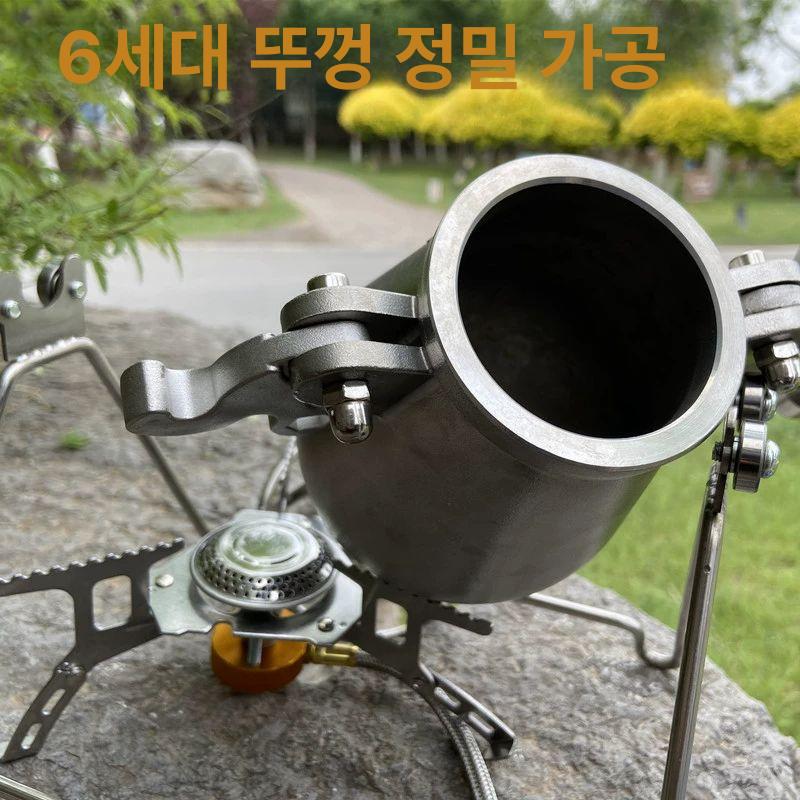 강냉이 뻥튀기기계 야시장 업소용 메이커 쌀 머신 곡물 옛날 캠핑용 간이 주철 - 상세 이미지 5