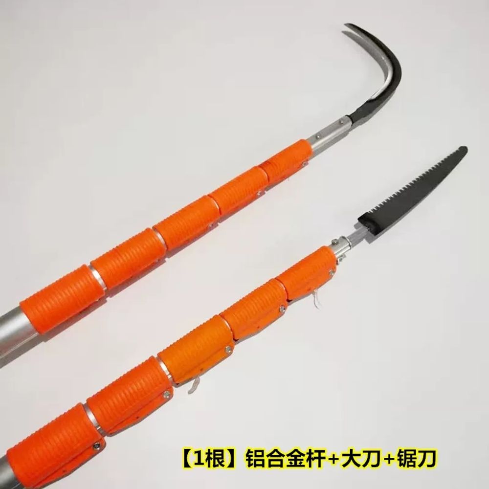 잎따기 겨우살이장대 농기구 도구 채집 가지치기 잣따기 폴대 과수원 원예 잣따는장대 - 상세 이미지 4