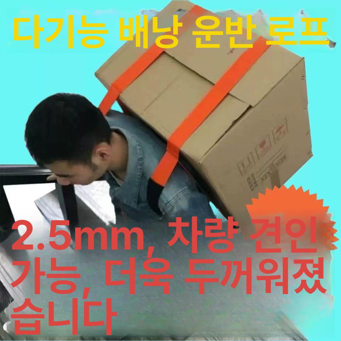 이사 운반벨트 냉장고 가구 옮기기 강력 고정끈 무거운 물품 묶음 보관 포장용 이동 용품 - 상세 이미지 2