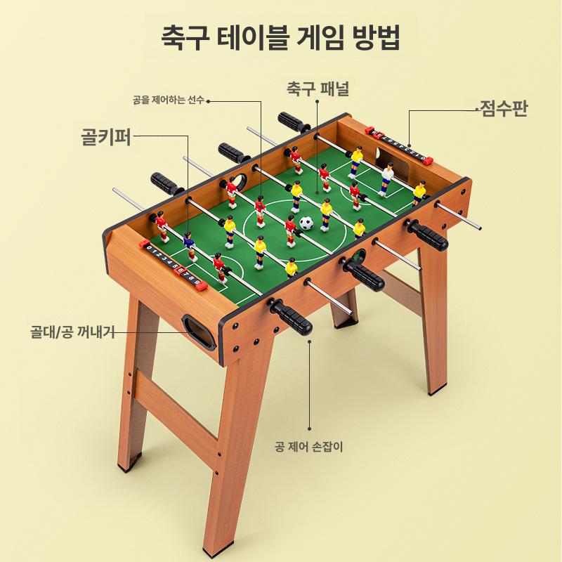 가족 탁상 축구 게임기 오락실 보드게임 손가락 스포츠 재미있는 실내 여가활동 - 상세 이미지 3