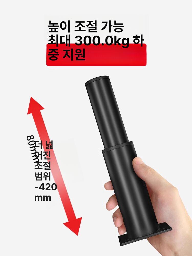 가구다리 높이조절 받침대 식탁 책상 소파 다리 높이기 보조 테이블 받침 - 상세 이미지 3