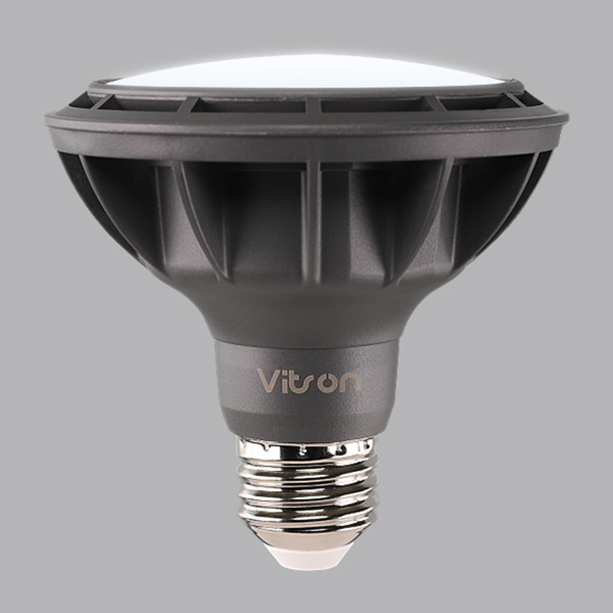 LED PAR30 램프 W1 블랙 확산형 15W 주광색 6500K 매장 레일 조명 비츠온 - 상세 이미지 2