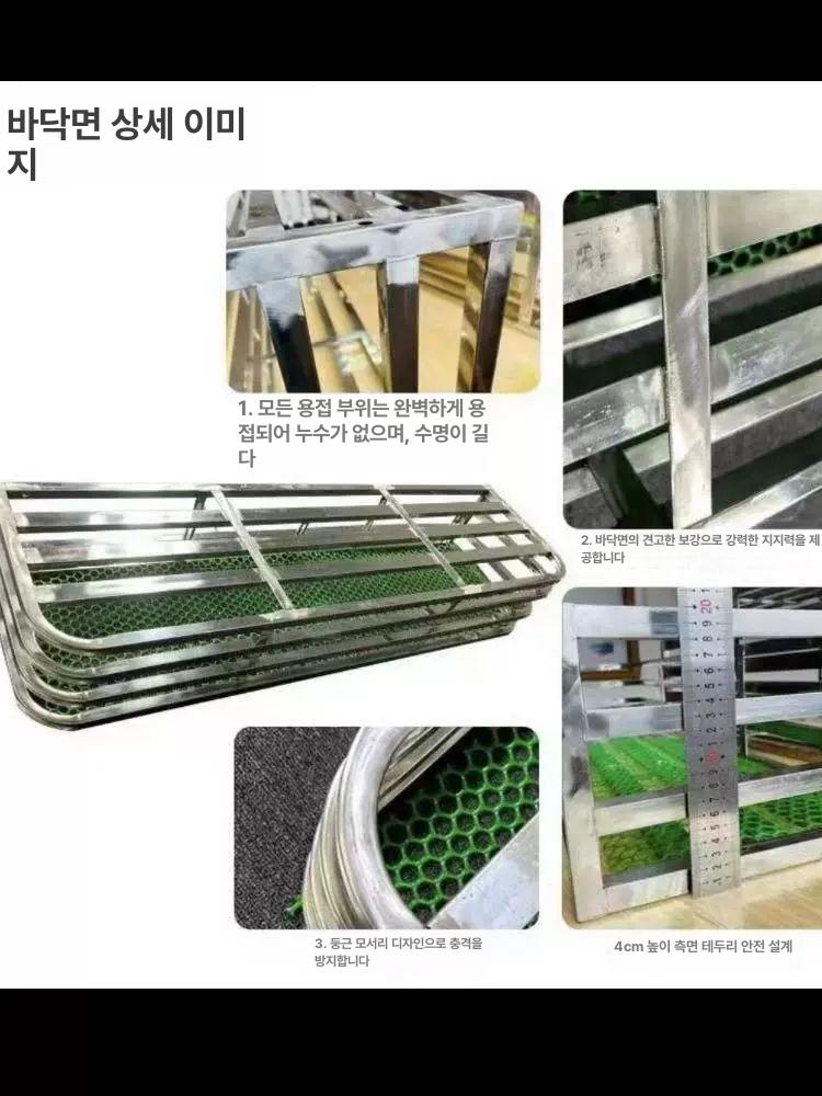 베란다 화분걸이 벽면 수직 선반 거치대 다층 전시 인테리어 받침대 아이디어 정리 수납 - 상세 이미지 5