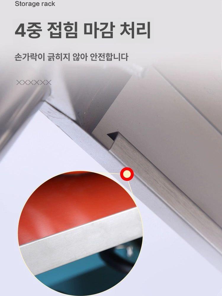 받침대 주방선반 싱크대 조리작업대 업소용 수납장 식당용 보조선반 상업용 정리대 - 상세 이미지 4