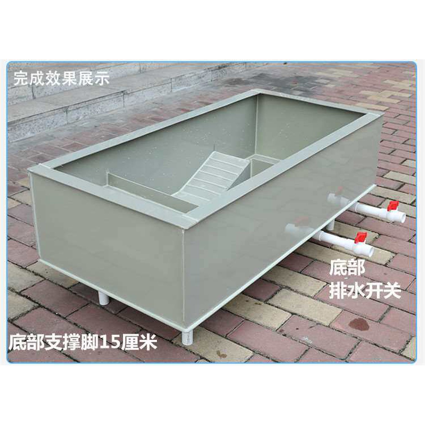 거북이 사육장 물고기 촬영 40x23cm 혼합 번식 빌라 조립식 특대형 거북이키우기세트 1 85x45x30cm 회색 먹이기 거북이 연 - 상세 이미지 3