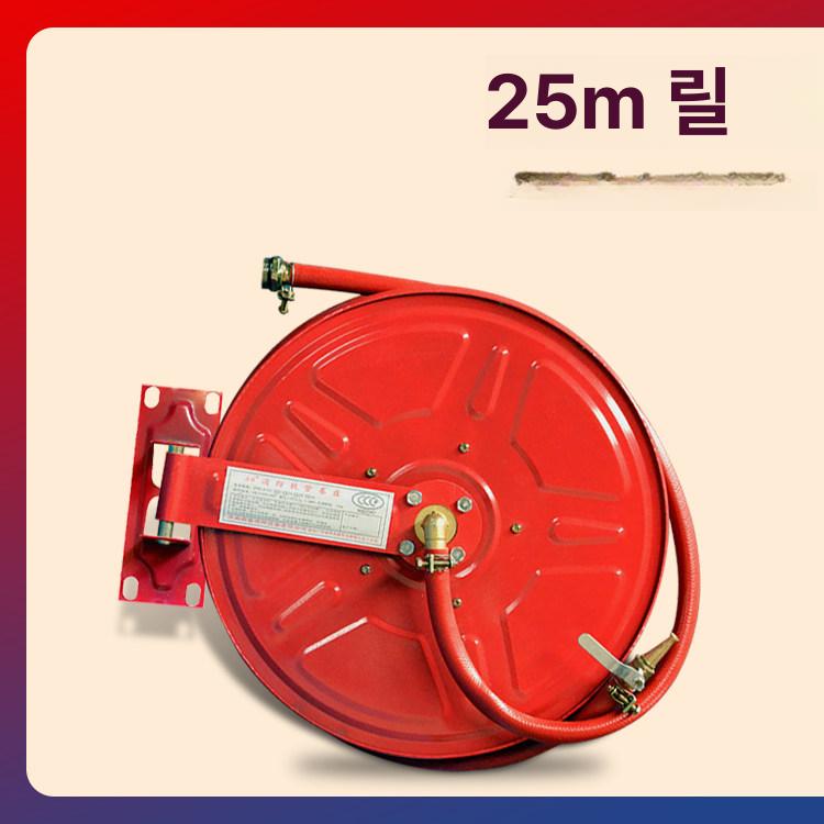농업용 물호스릴 벽걸이형 정원 급수 정리대 릴호스 감기 랙 프레임 튜브 분사기 커버 - 상세 이미지 2