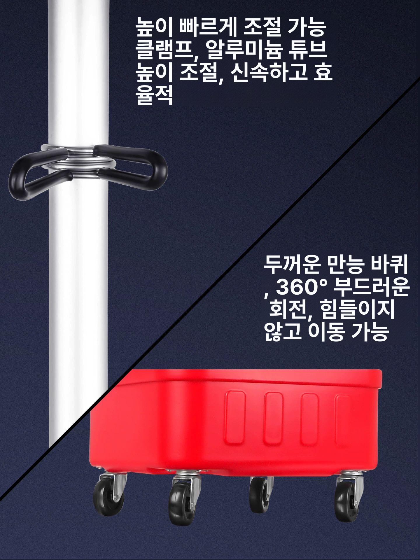 폐유 엔진오일 회수기 공압식 펌프 자동 추출 오일교환 수거 장비 - 상세 이미지 3