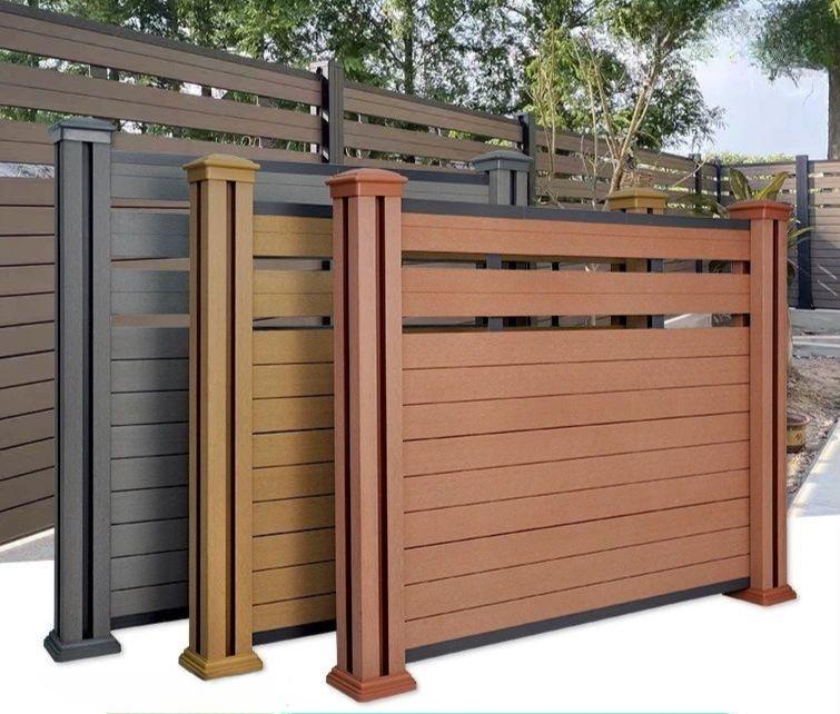 방부목 합성목재휀스 담장 기둥 담벼락 가림막 방부라티스 레티스 게이트 울타리펜스 - 상세 이미지 2