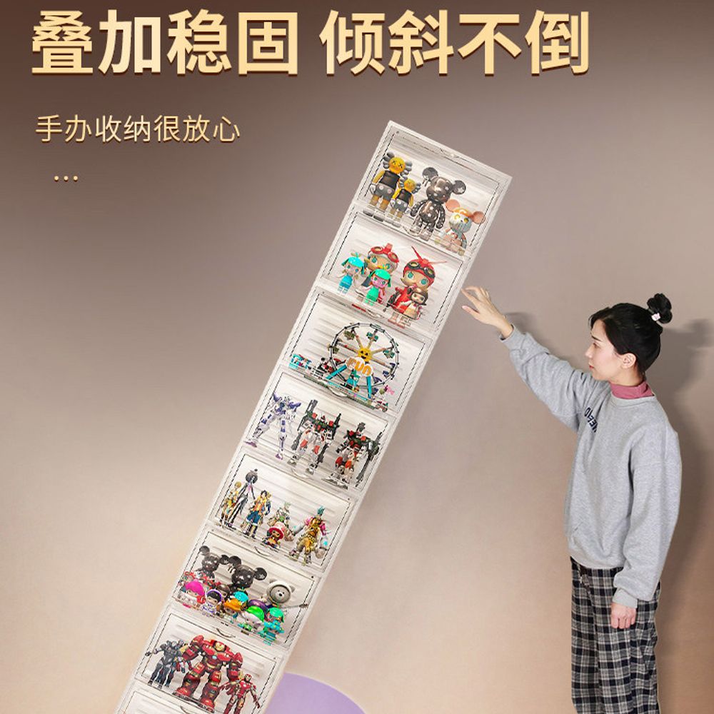 엔틱 장식장 진열장 북유럽 찻장 빈티지 인테리어 수납장 찬장 책장 레트로 - 상세 이미지 2